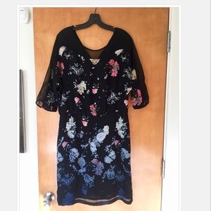 French Connection Floral Cocktail Dress